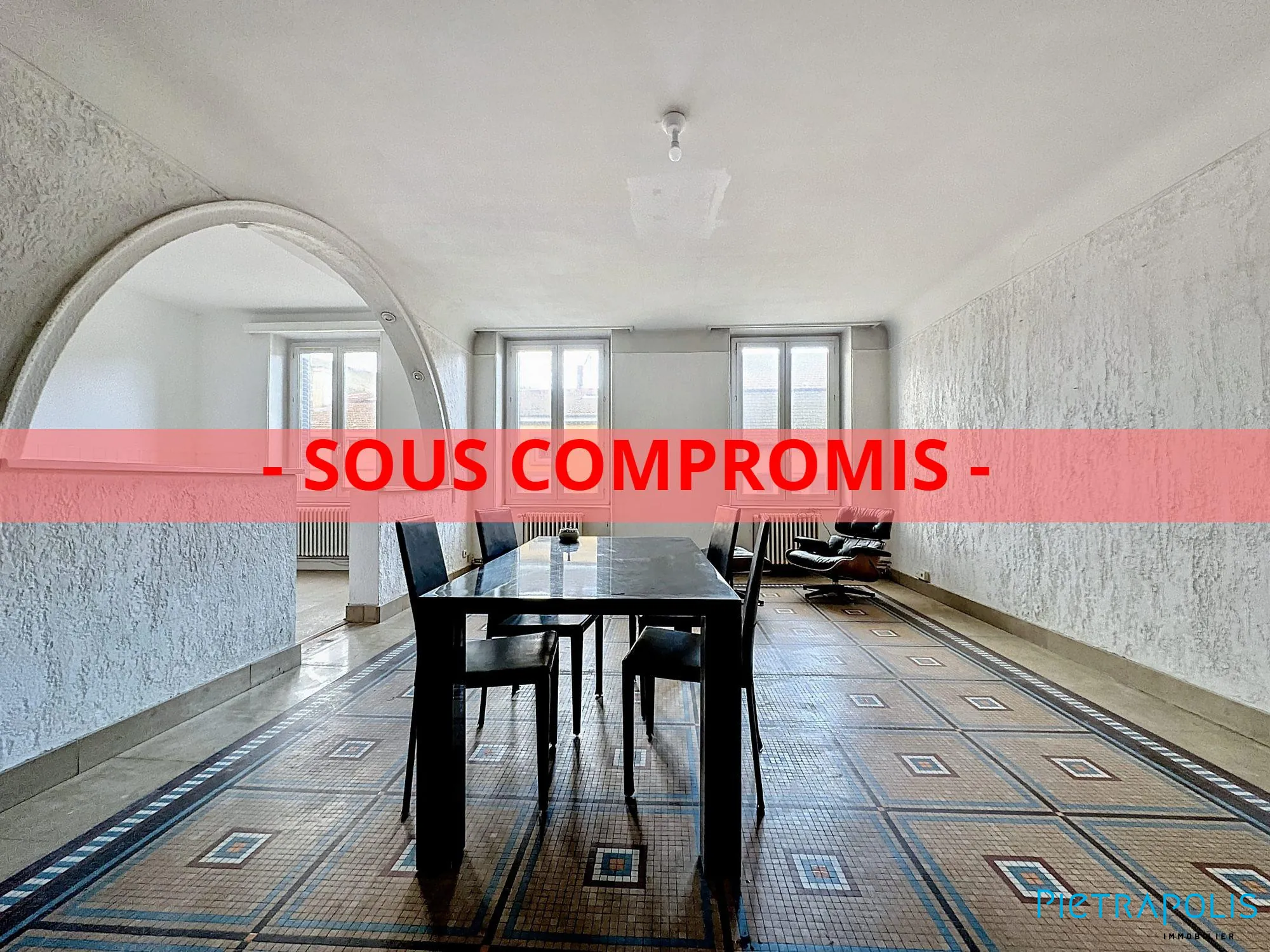 Appartement 3 chambres à Tarare avec ascenseur et belle luminosité