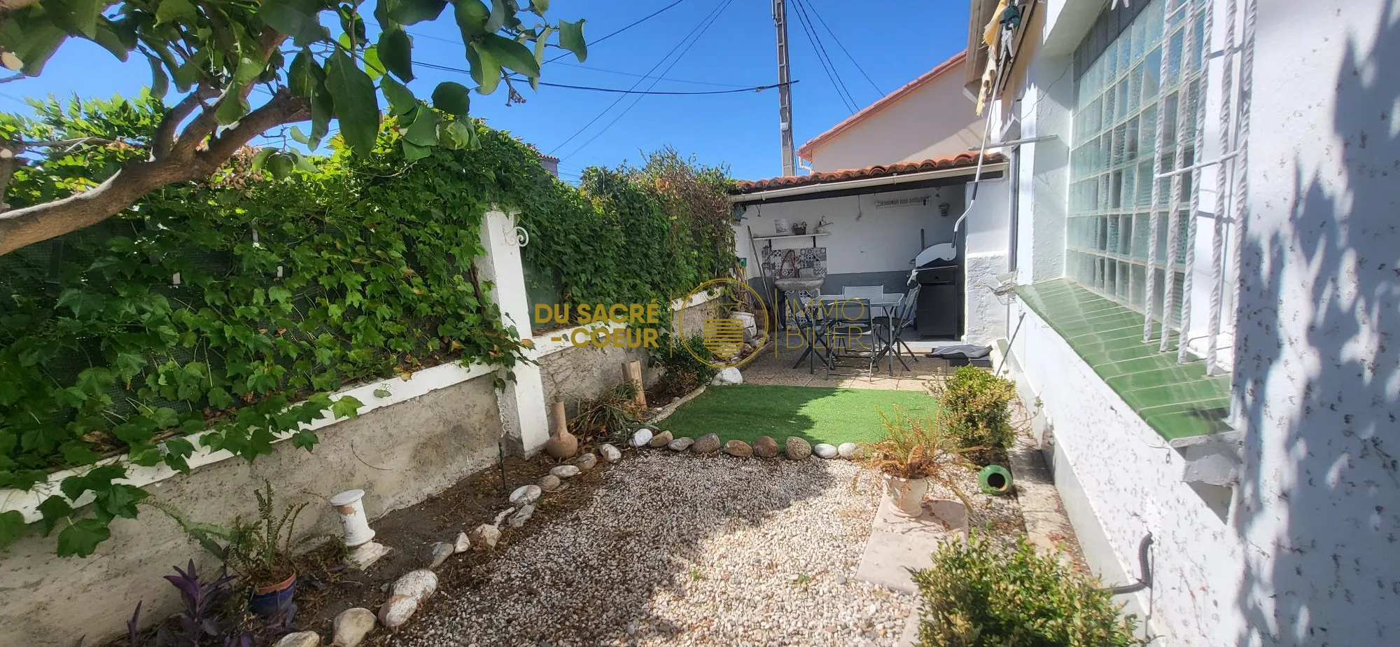 Charmante maison T4 à Perpignan avec jardin, terrasse sud et garage dans quartier calme 