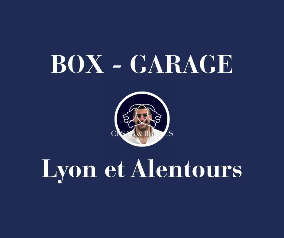 Garage sécurisé de 19 m² à vendre à Villeurbanne