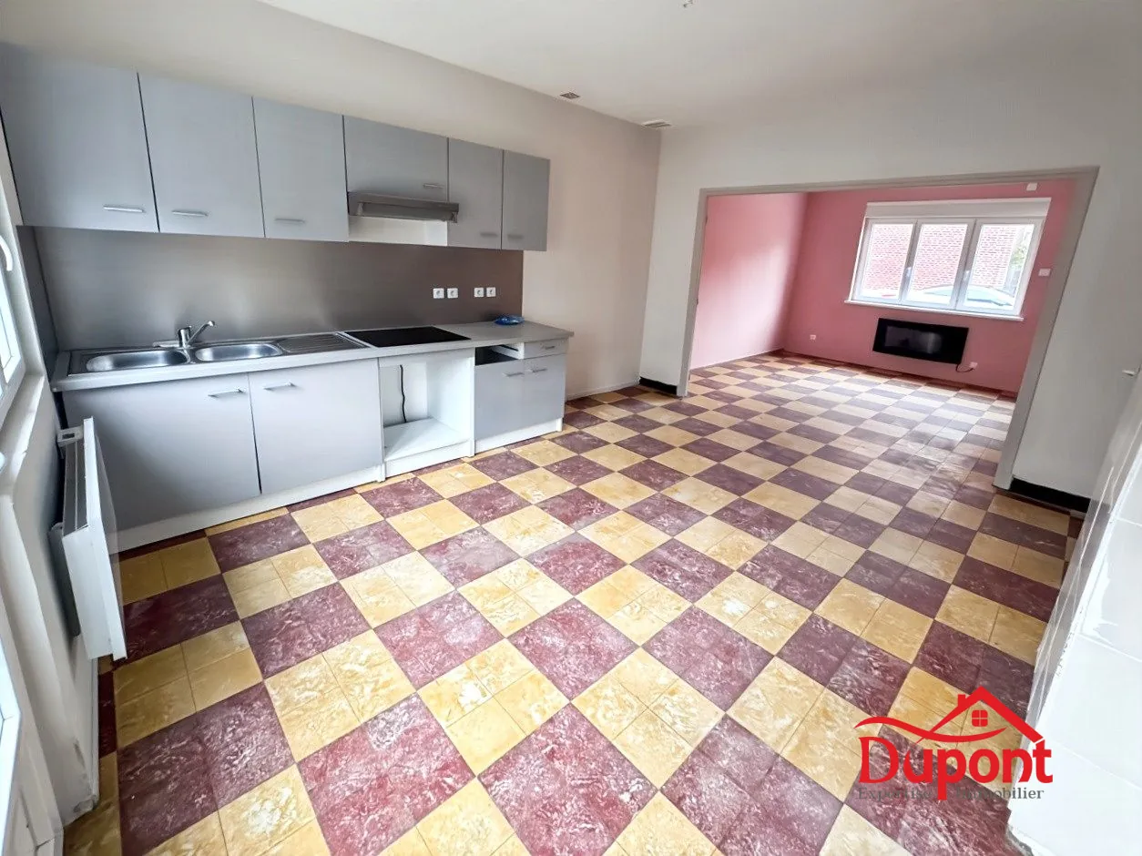 Maison de village avec 3 chambres à Walincourt-Selvigny - Potentiel de rénovation