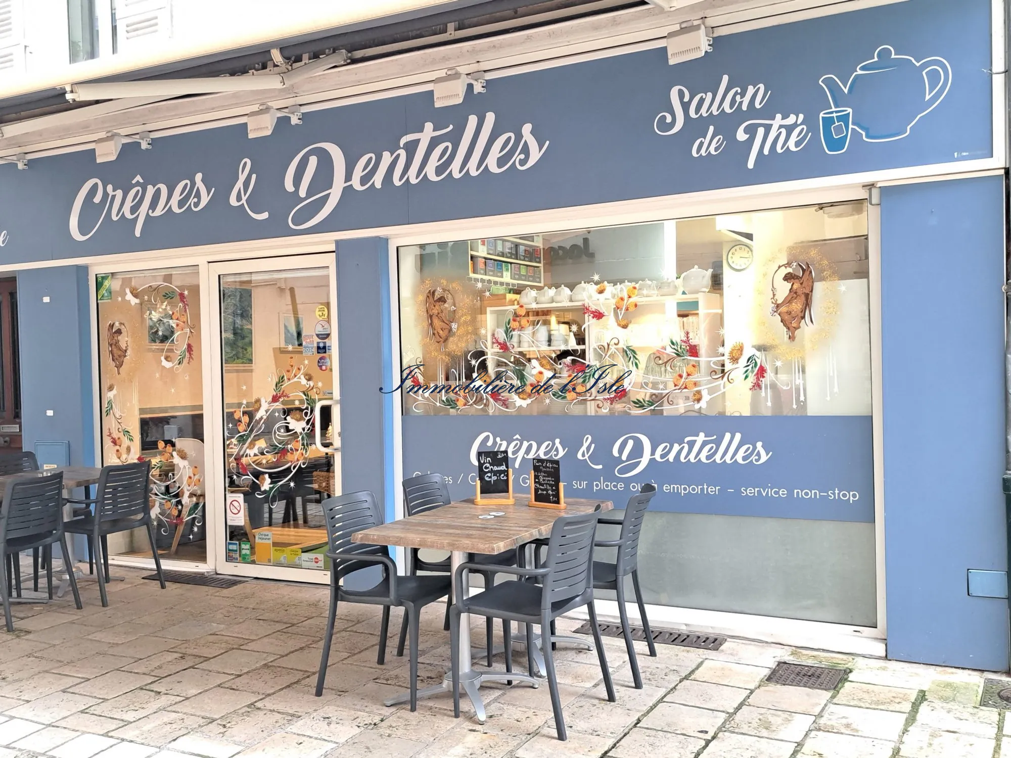 Fonds de commerce de crêperie à vendre dans le centre de Périgueux