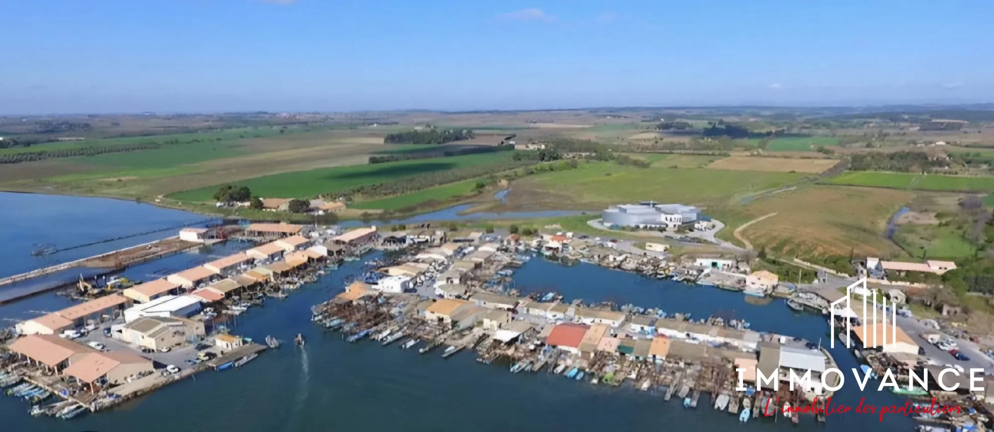 Terrain conchylicole à Mèze pour activité de dégustation et conchyliculture