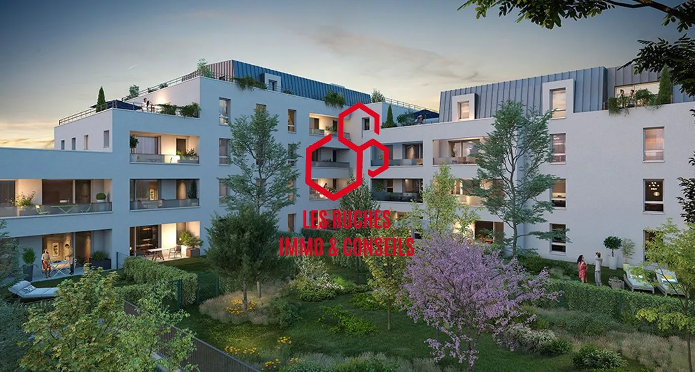 Appartement T2 neuf à vendre à Creil - 40,92 m² avec balcon
