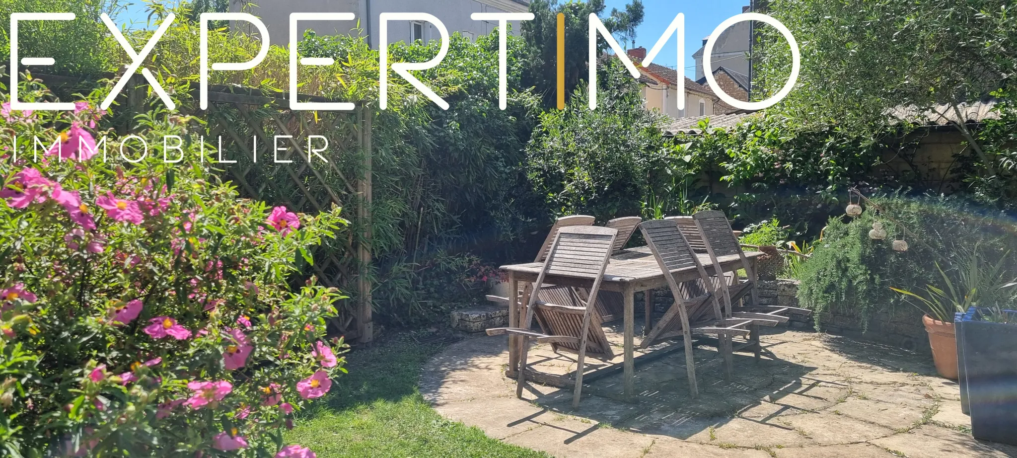 Charmante maison familiale en centre-ville de Châtellerault avec jardin et 4 chambres