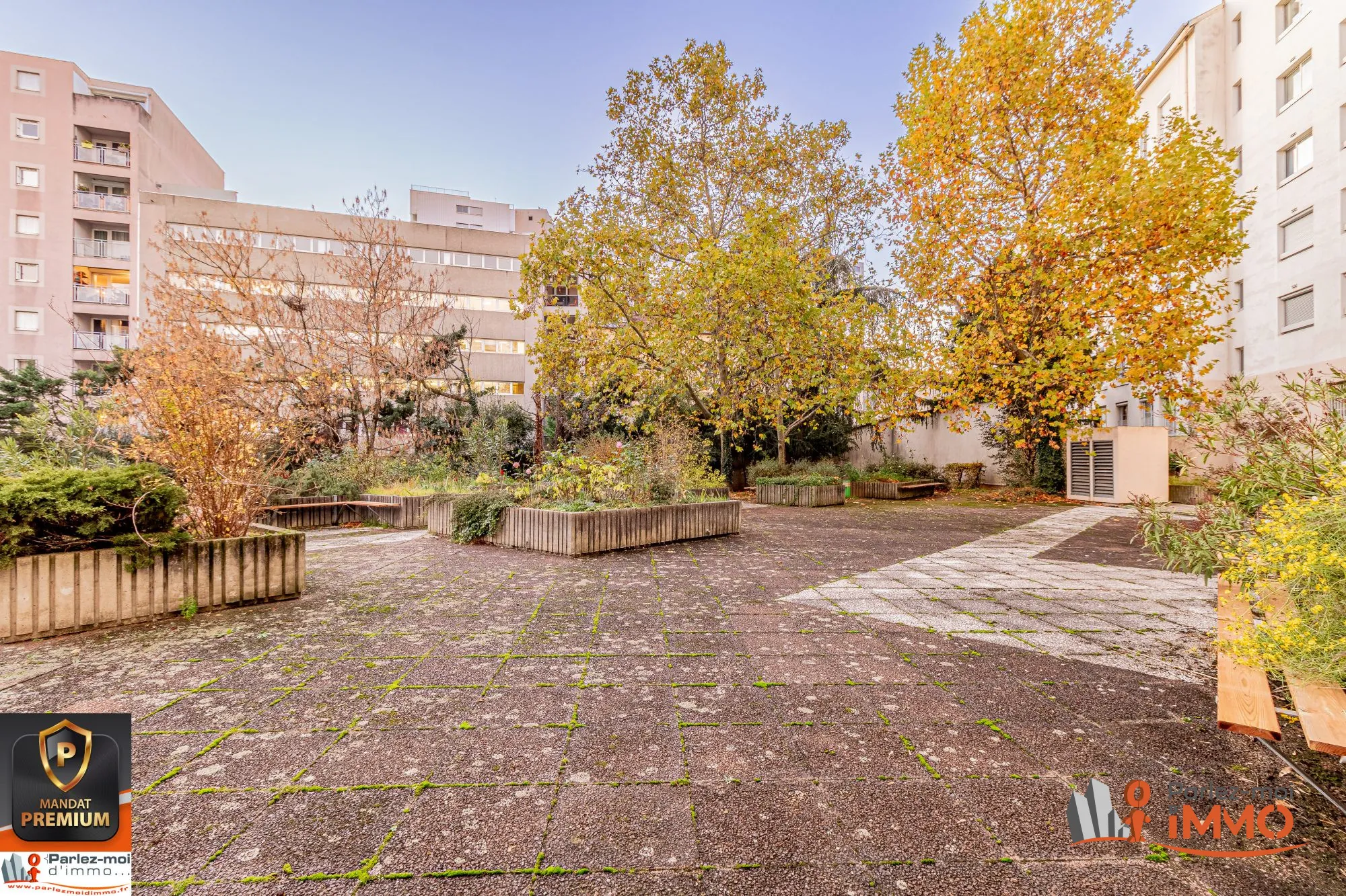 À vendre appartement T1 bis de 26,25 m² avec balcon à Lyon 7ème