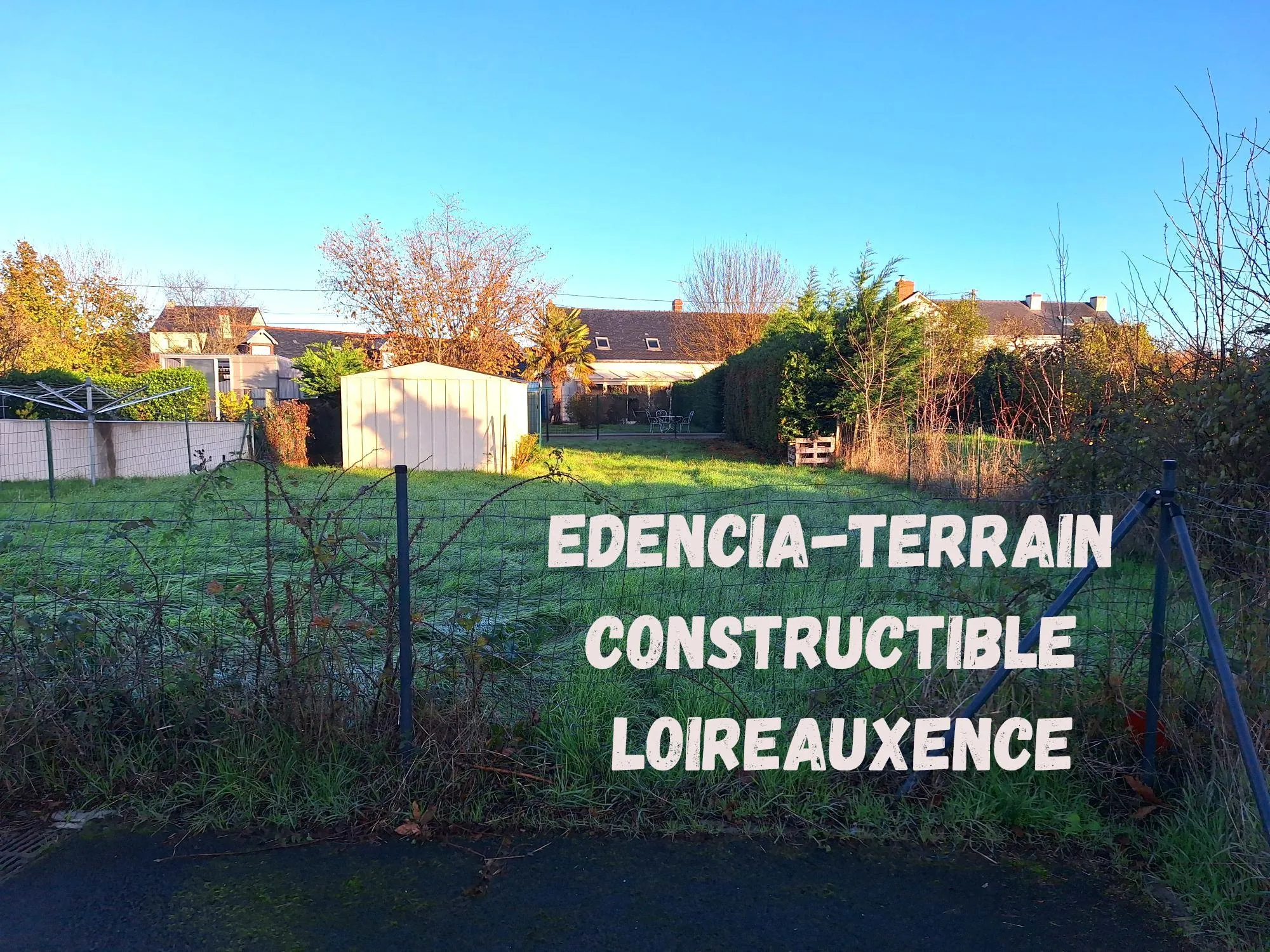 Terrain constructible de 244 m² à Loireauxence offre un potentiel de construction idéal
