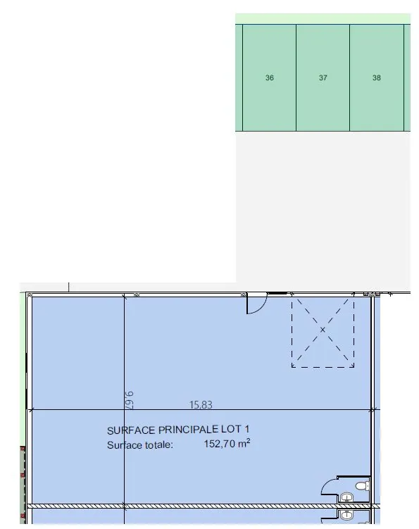 Locaux d'activité neufs à Dives-sur-Mer, idéal pour PME et artisans 