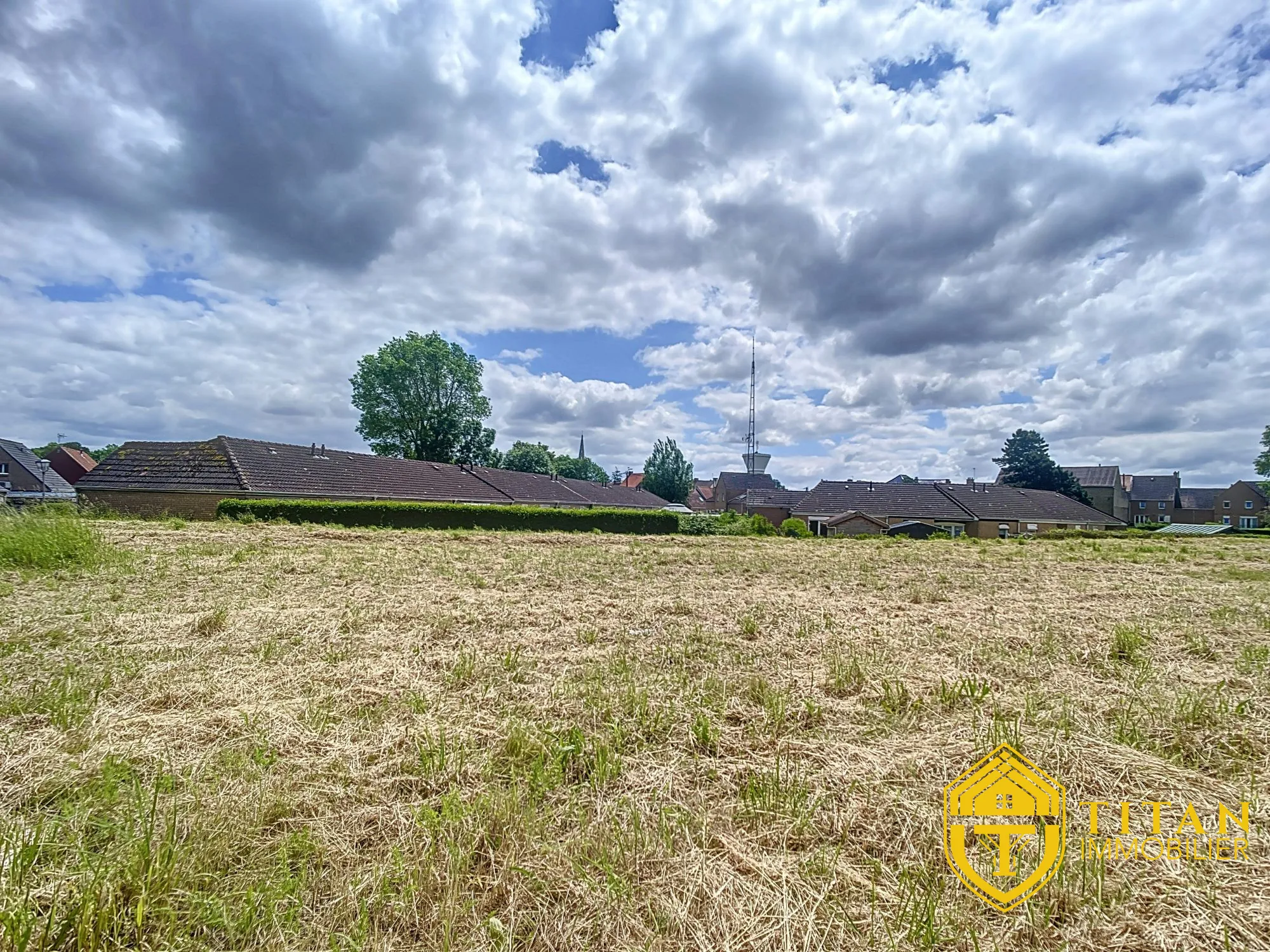 Terrain à bâtir Rexpoëde - Titan Immobilier Terrain de 471 m² constructible et viabilisé à Rexpoëde