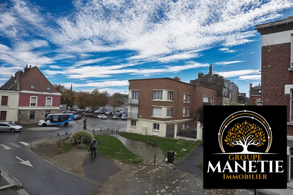 Appartement T1 rénové à Douai, idéal centre-ville, 16,55 m²
