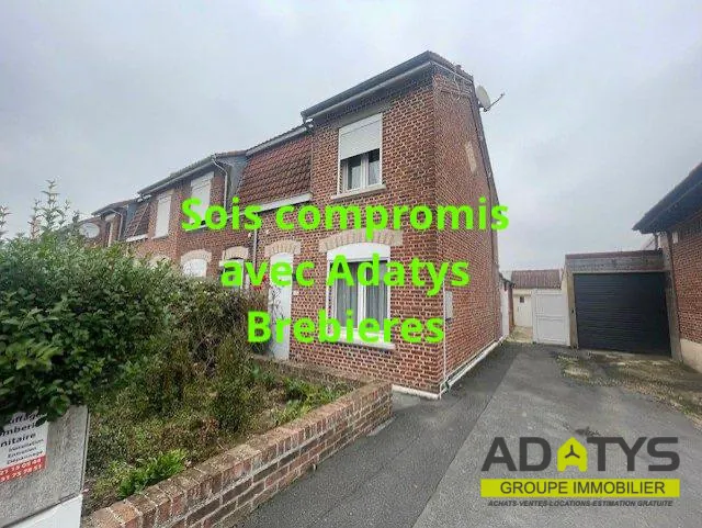 Maison 3 chambres avec jardin, garage et cave à Corbehem