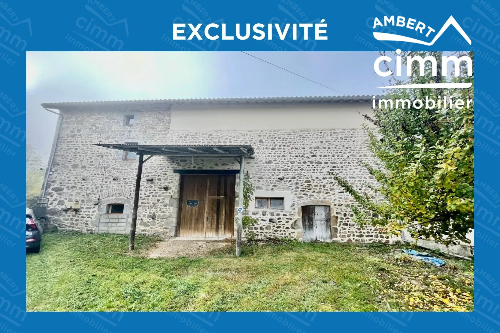 Charmante ferme rénovée avec dépendances proche d'Ambert dans les monts du Livradois