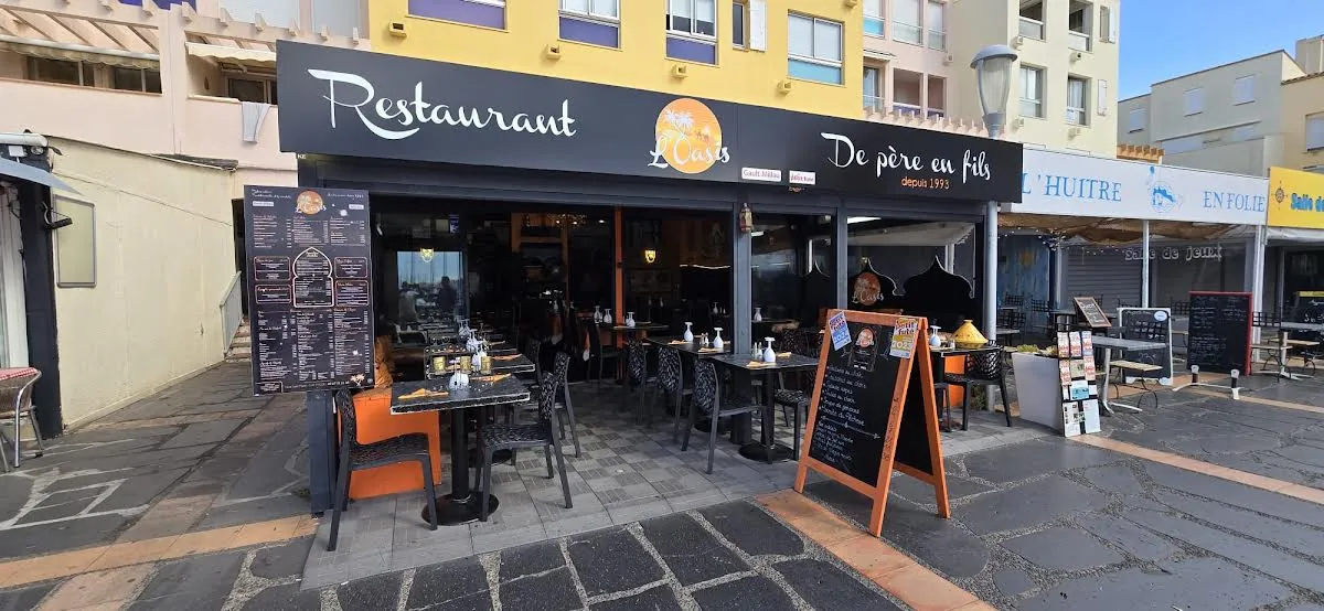 Fonds de commerce restauration au Cap d'Agde - Vue port - 52 couverts