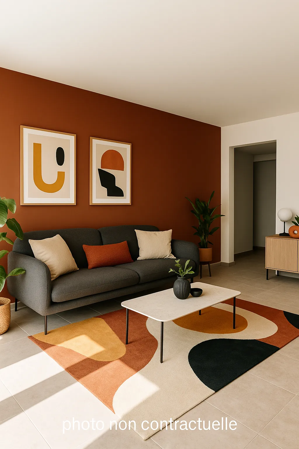 Bel appartement 3 pièces avec terrasse à Lapalud en livraison 2026