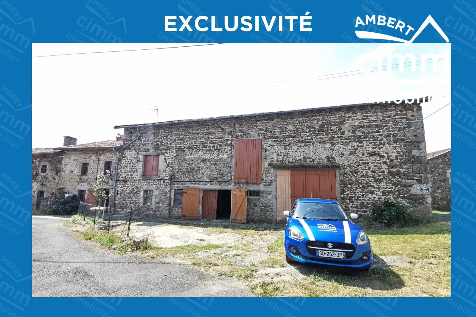 Maison de campagne avec dépendances et ferme à rénover à Saint-Amant-Roche-Savine