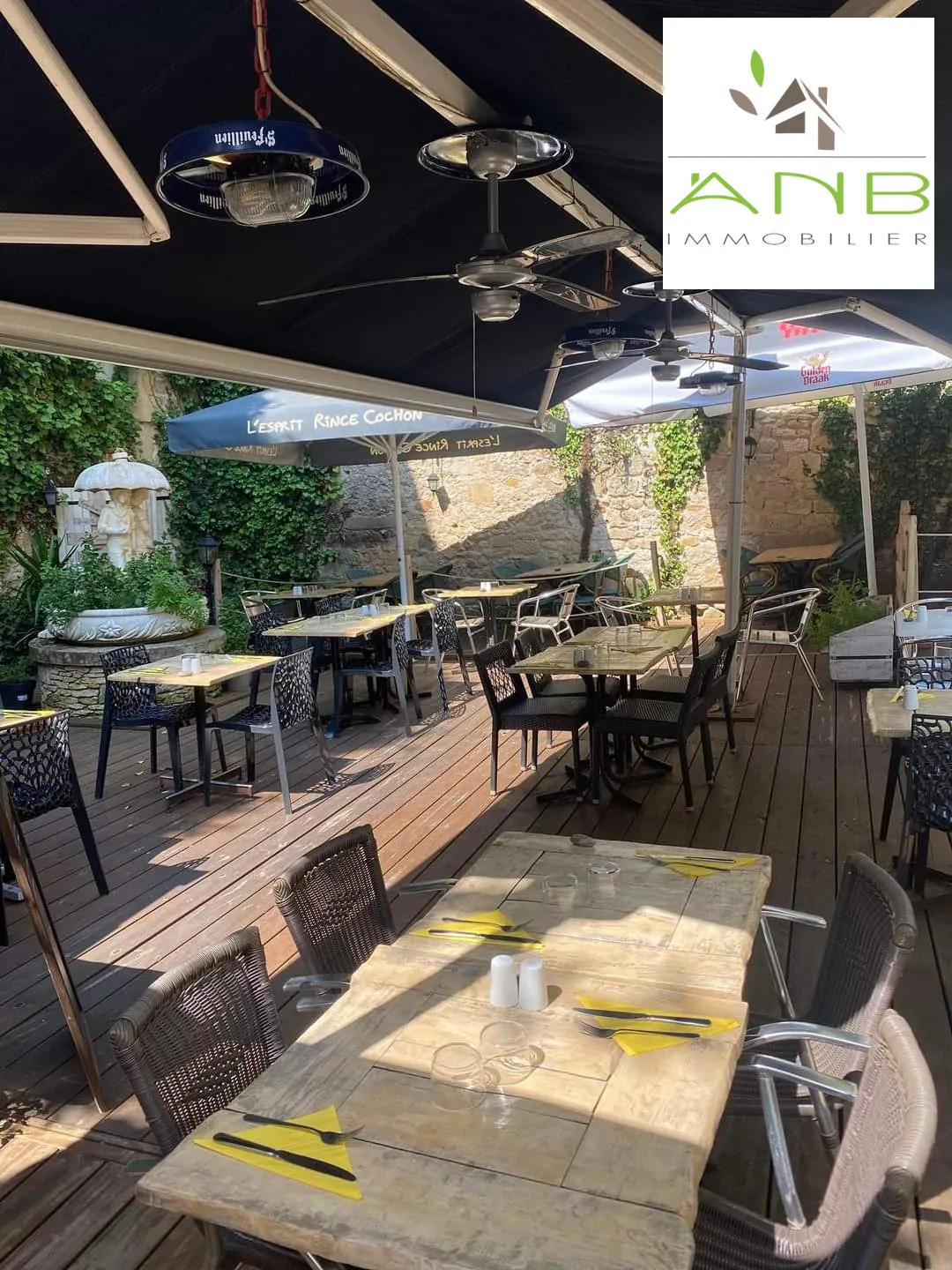 À vendre fonds de commerce de bar-brasserie dans le Périgord noir à Saint-Cyprien