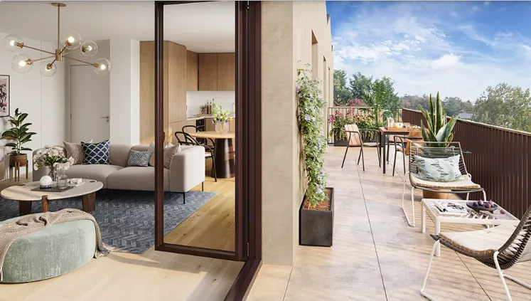 Appartement neuf de 4 pièces avec jardin à Chartres - Livraison 2026 