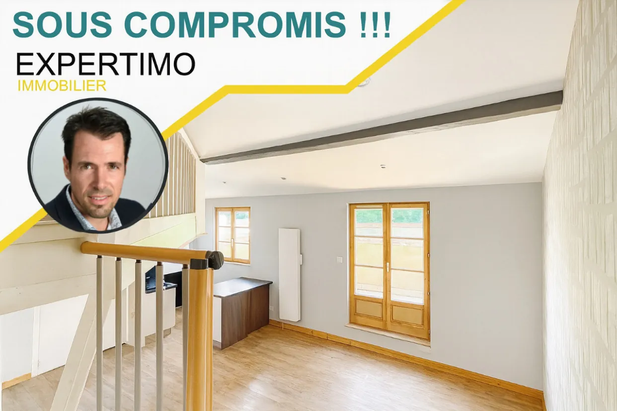 À vendre appartement T3 avec terrasse et vue sur la Saône à Trévoux