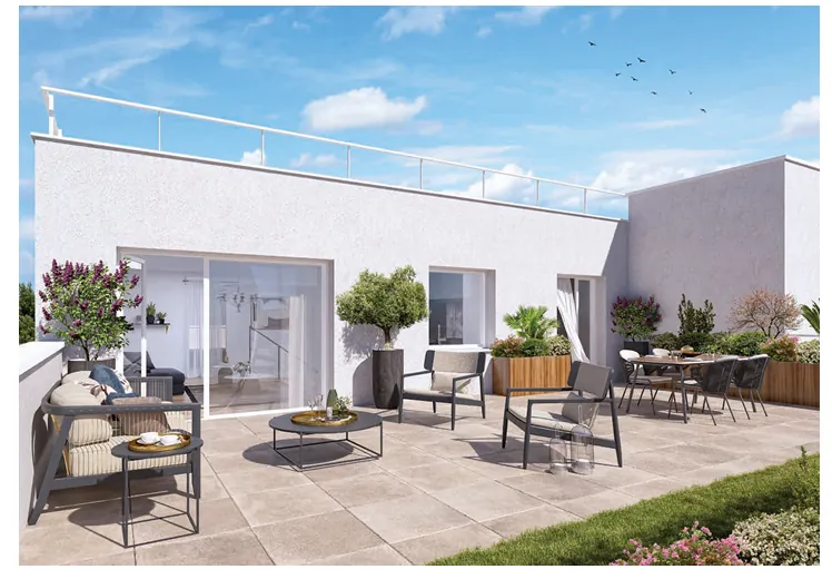 Appartement duplex 4 pièces avec jardin à Chartres – Livraison 2026 