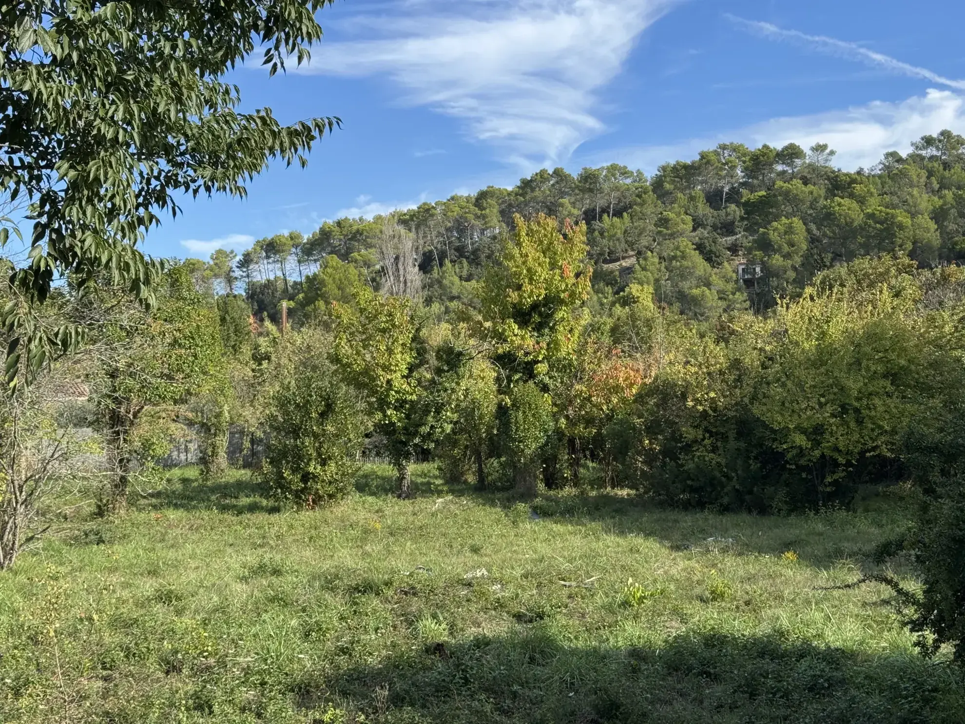 Terrain constructible de 540 m² à Carnoules, viabilisé, exposition sud