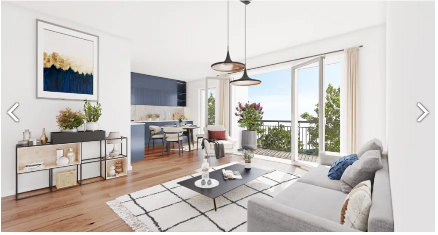 Appartement 2 pièces à vendre à Pomponne – Livraison 2025 avec terrasse