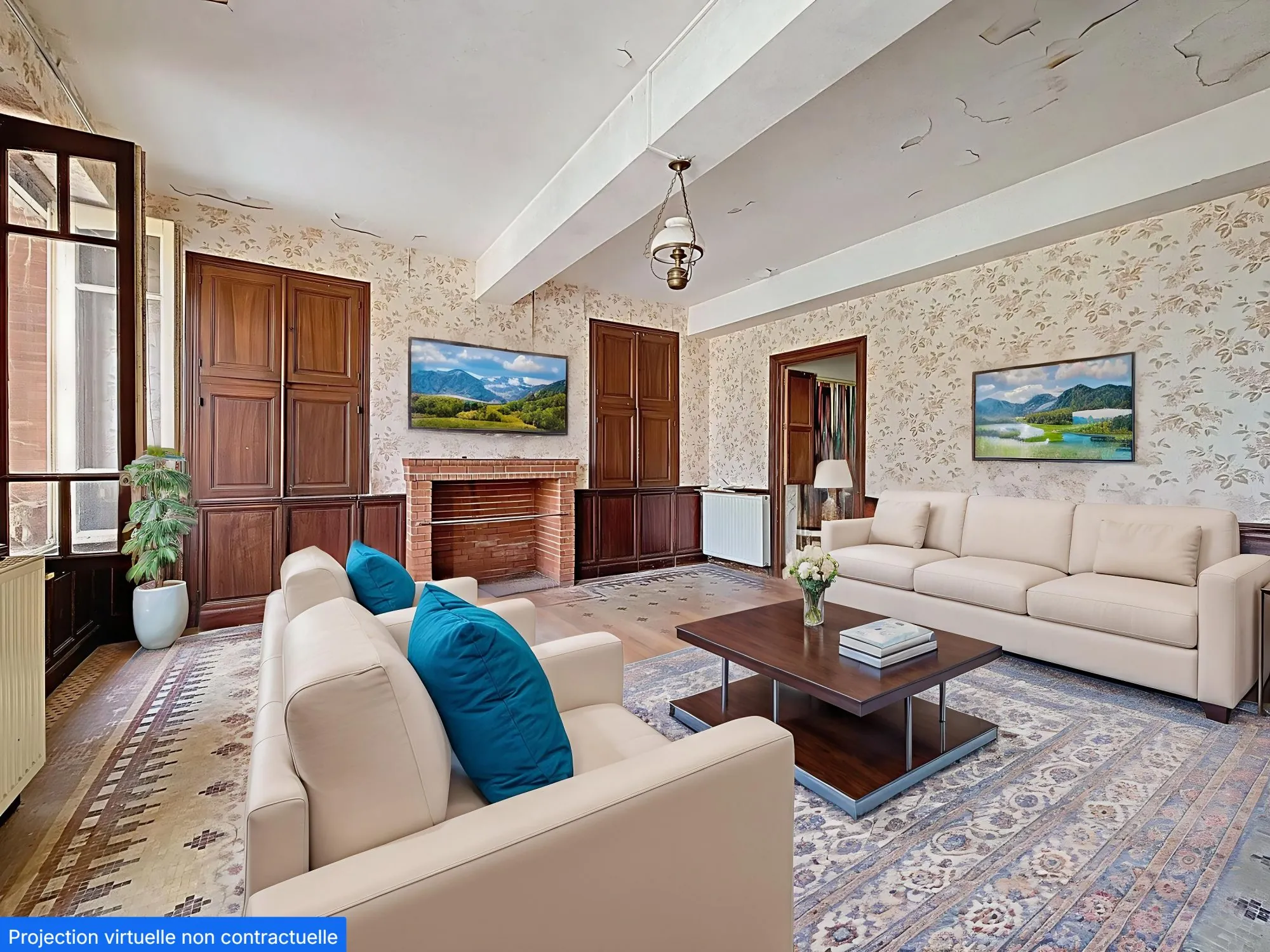 Maison de village à rénover avec potentiel à Tarabel dans le centre