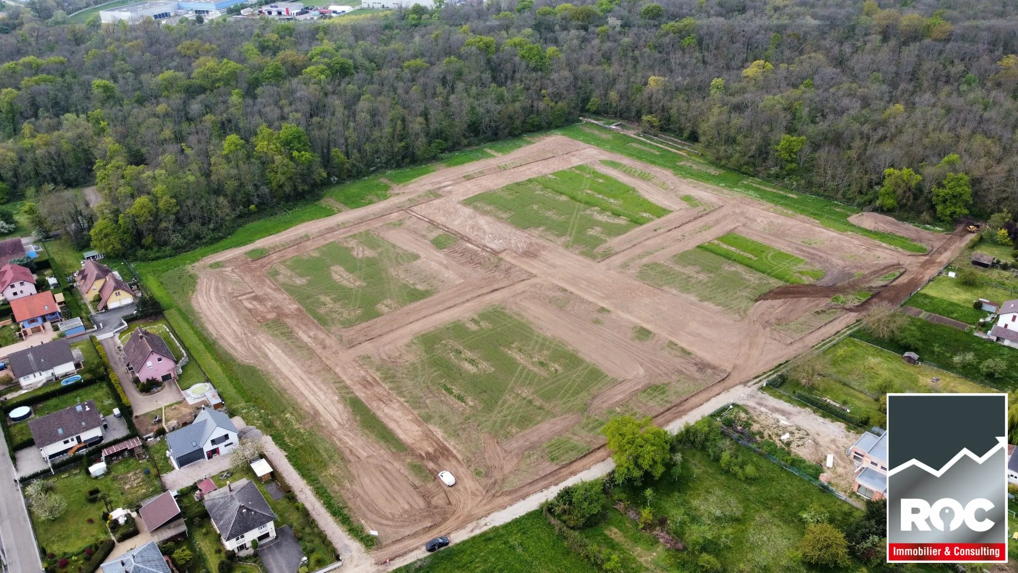 Terrains libres constructeurs à Issenheim avec option de toits plats