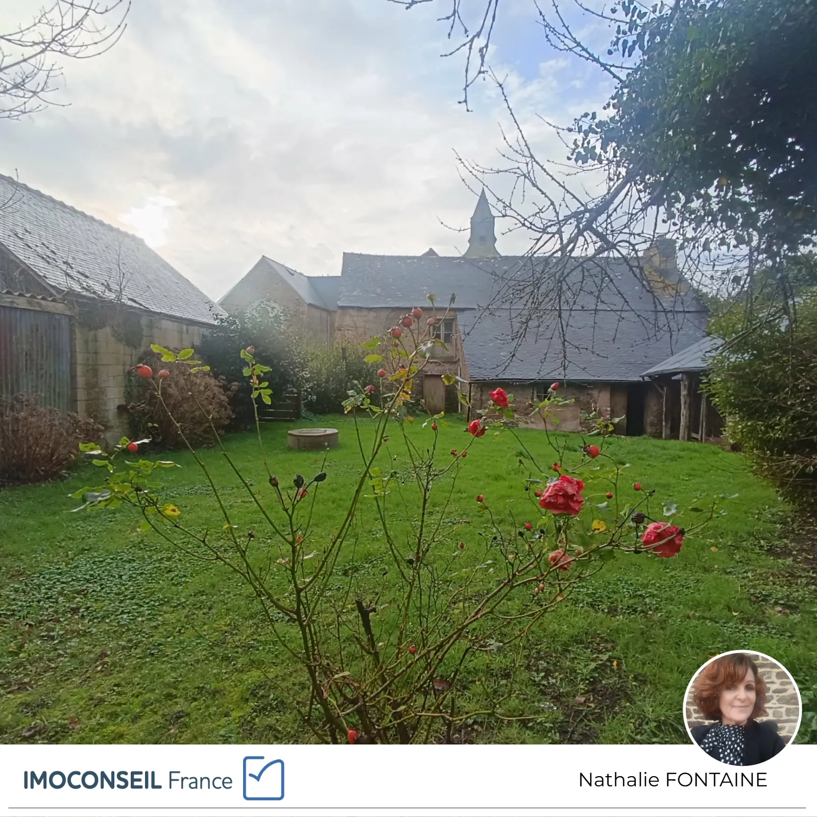 Maison de village avec dépendance à Saint Brieuc de Mauron - Petit prix