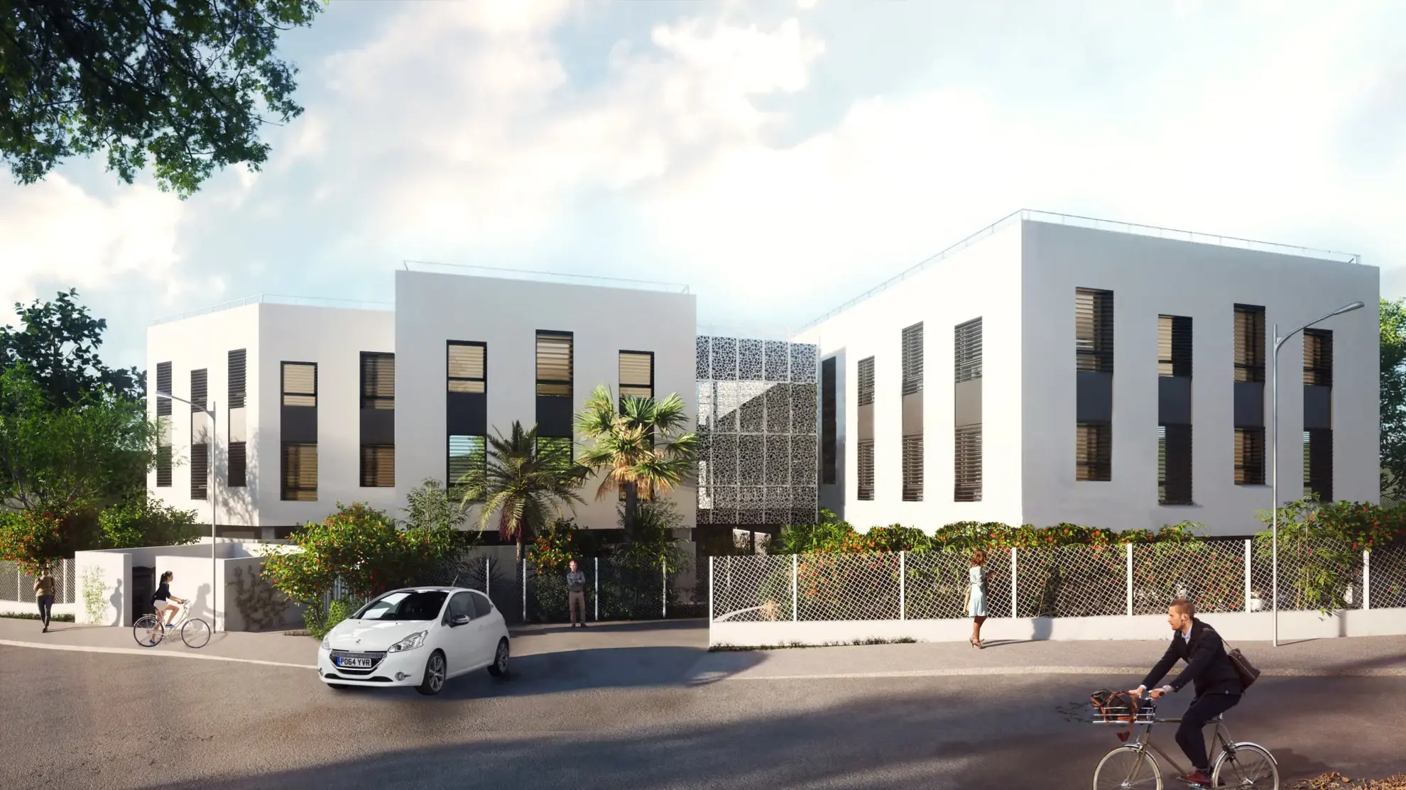 Bureaux Neufs de 45 à 118 m² à Saint-Jean-de-Védas - Location ou Vente