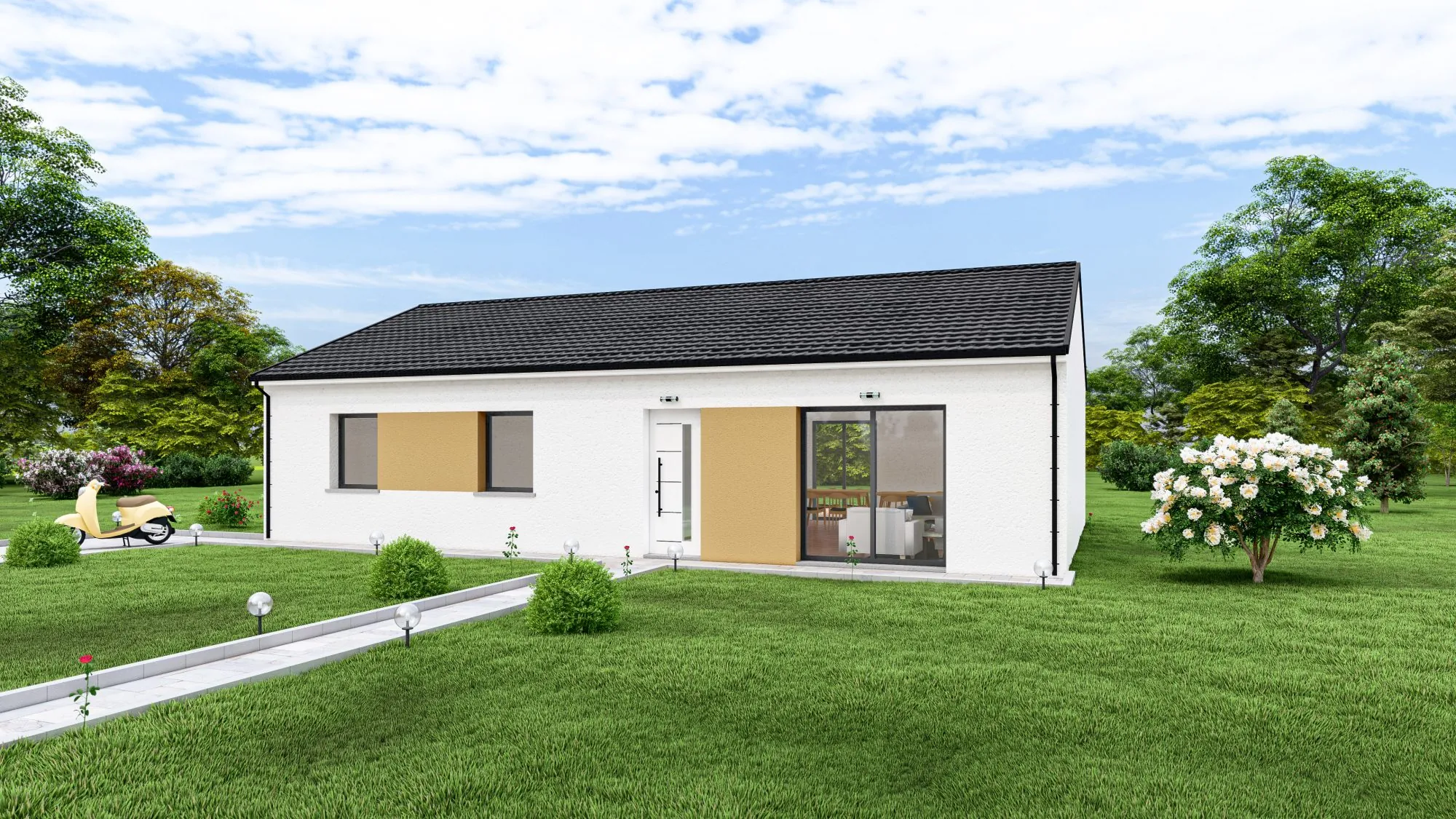Maison neuve à construire à Nogent – Modèle Melo, 87 m², 3 chambres