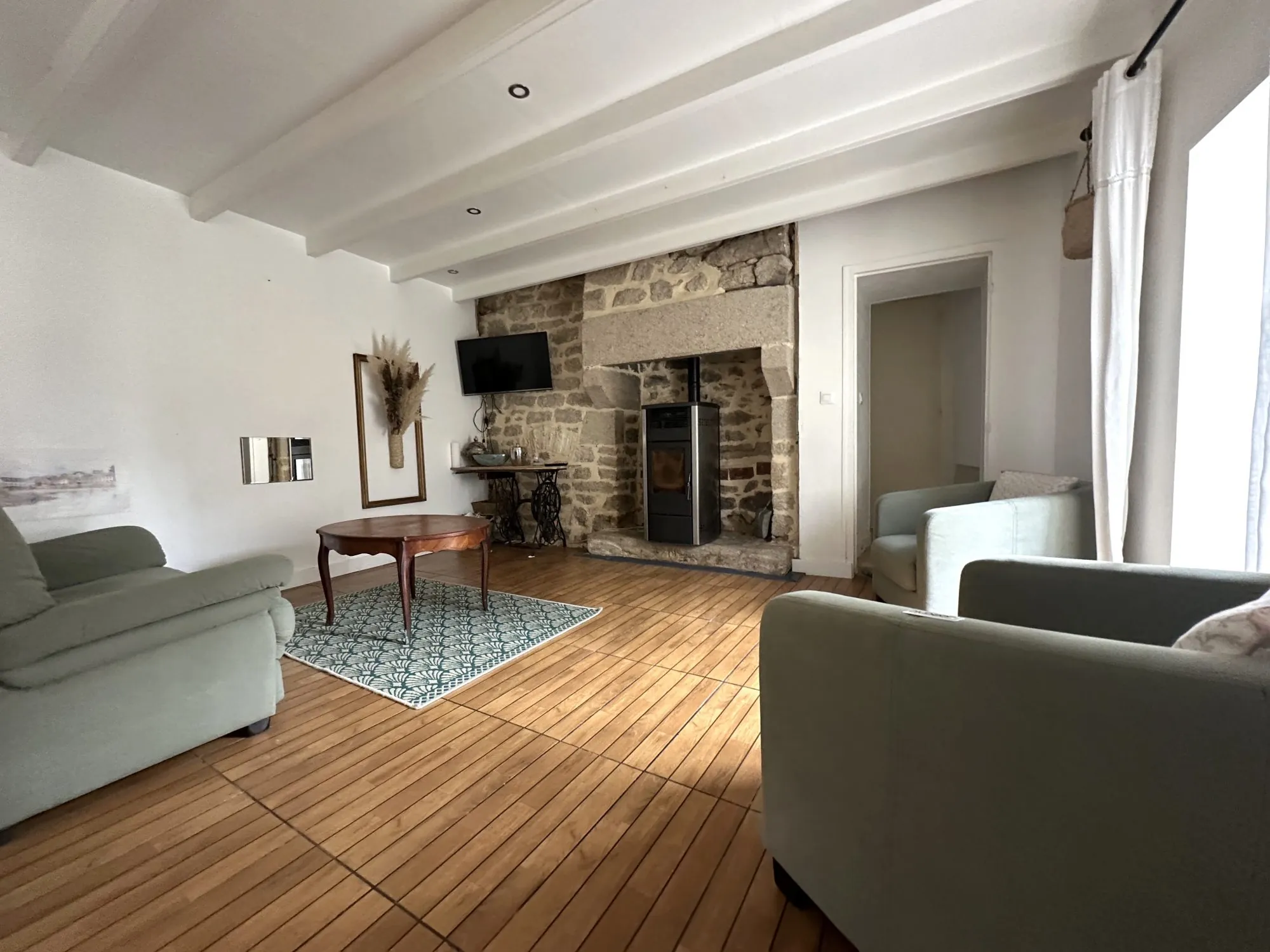 Petite maison de ville à Pont-l'Abbé avec 2 chambres, sans copropriété