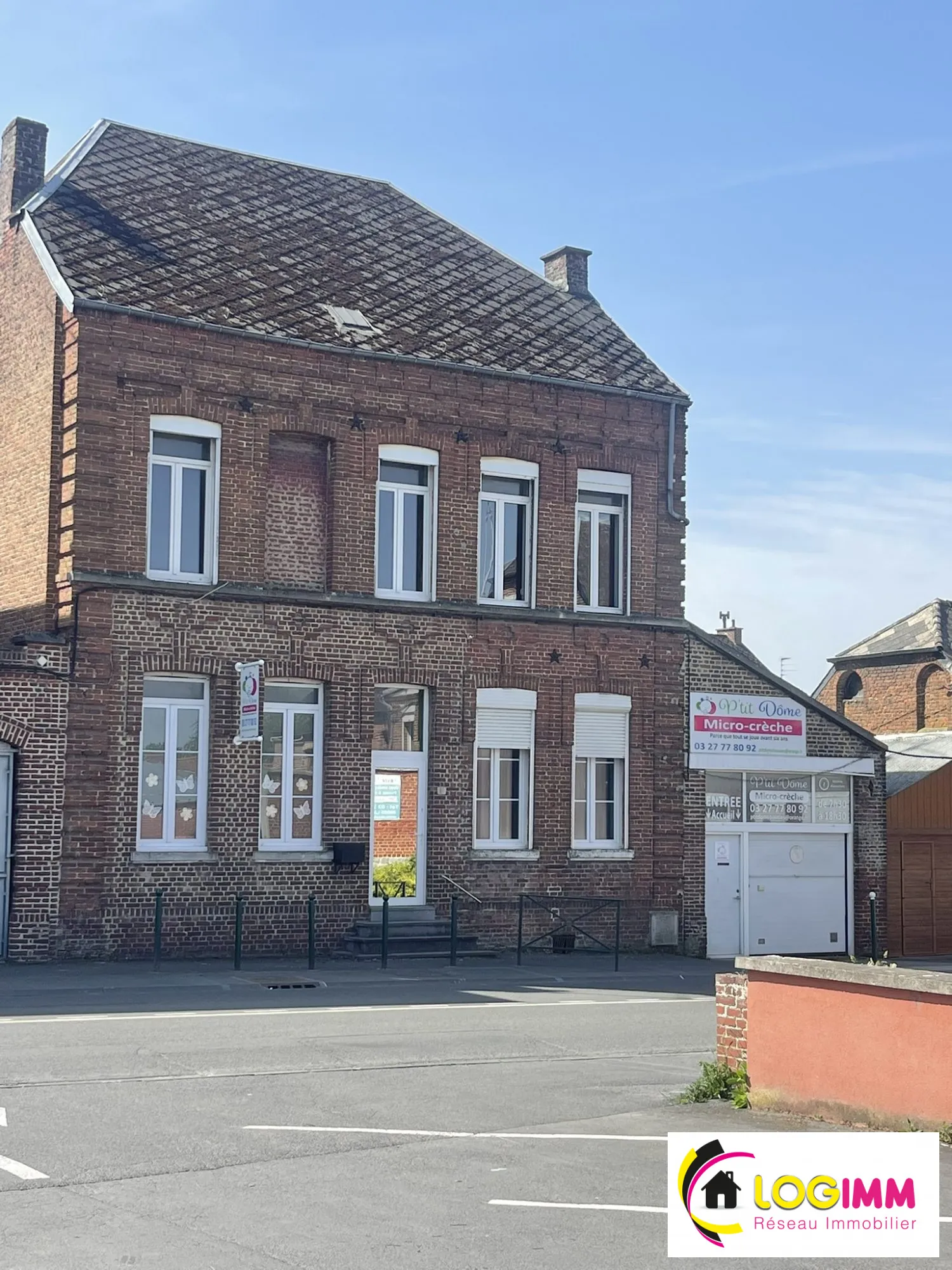 Maison bourgeoise à vendre à Bousies avec grand potentiel et 5 chambres - rénovation à prévoir