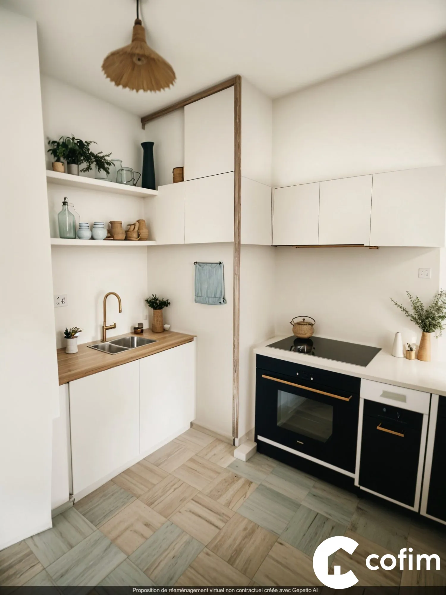 Appartement 2 pièces à rénover de 44 m² au centre de Bayonne avec stationnement