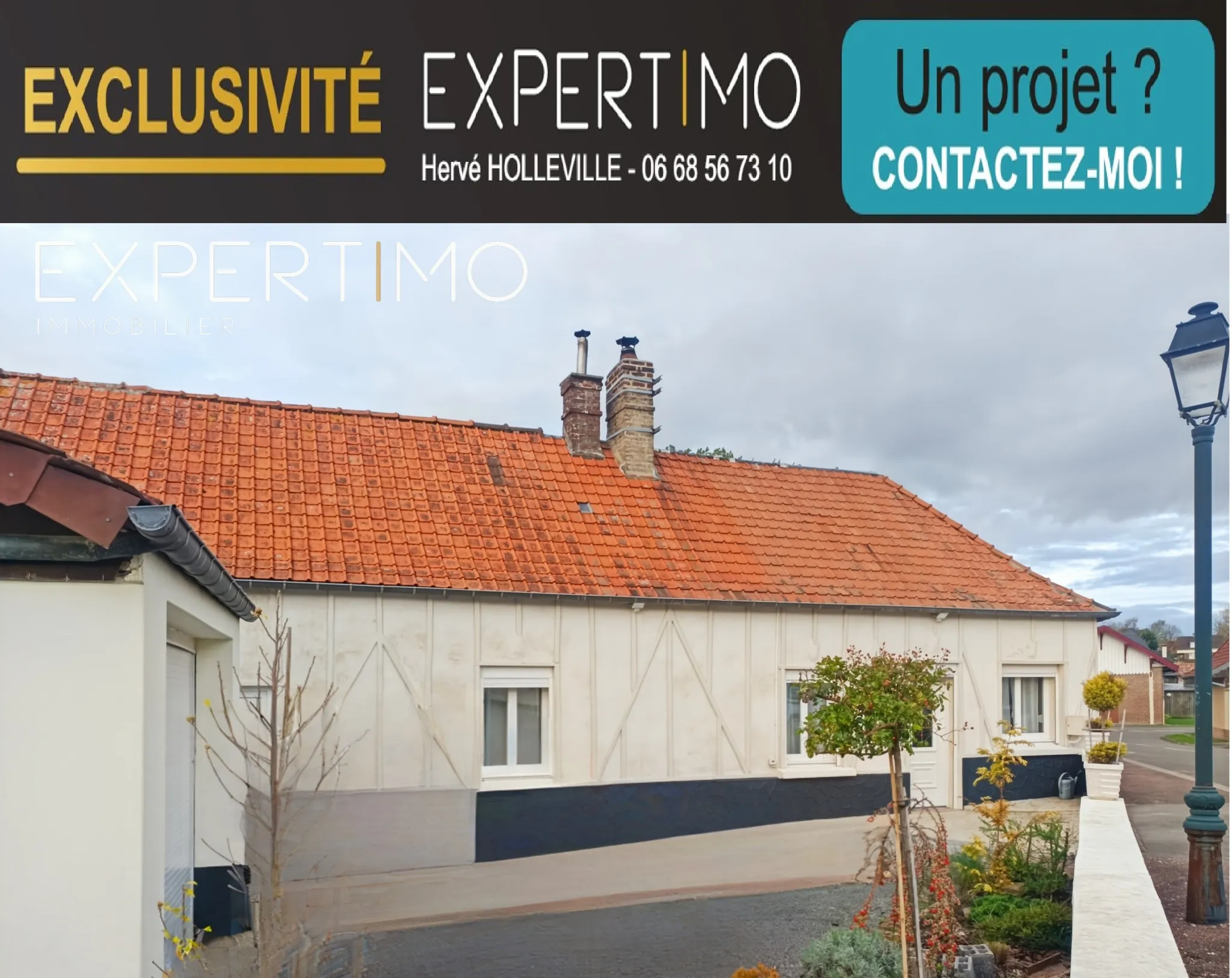 Maison typique rénovée de 164 m² avec dépendance à Nouvion