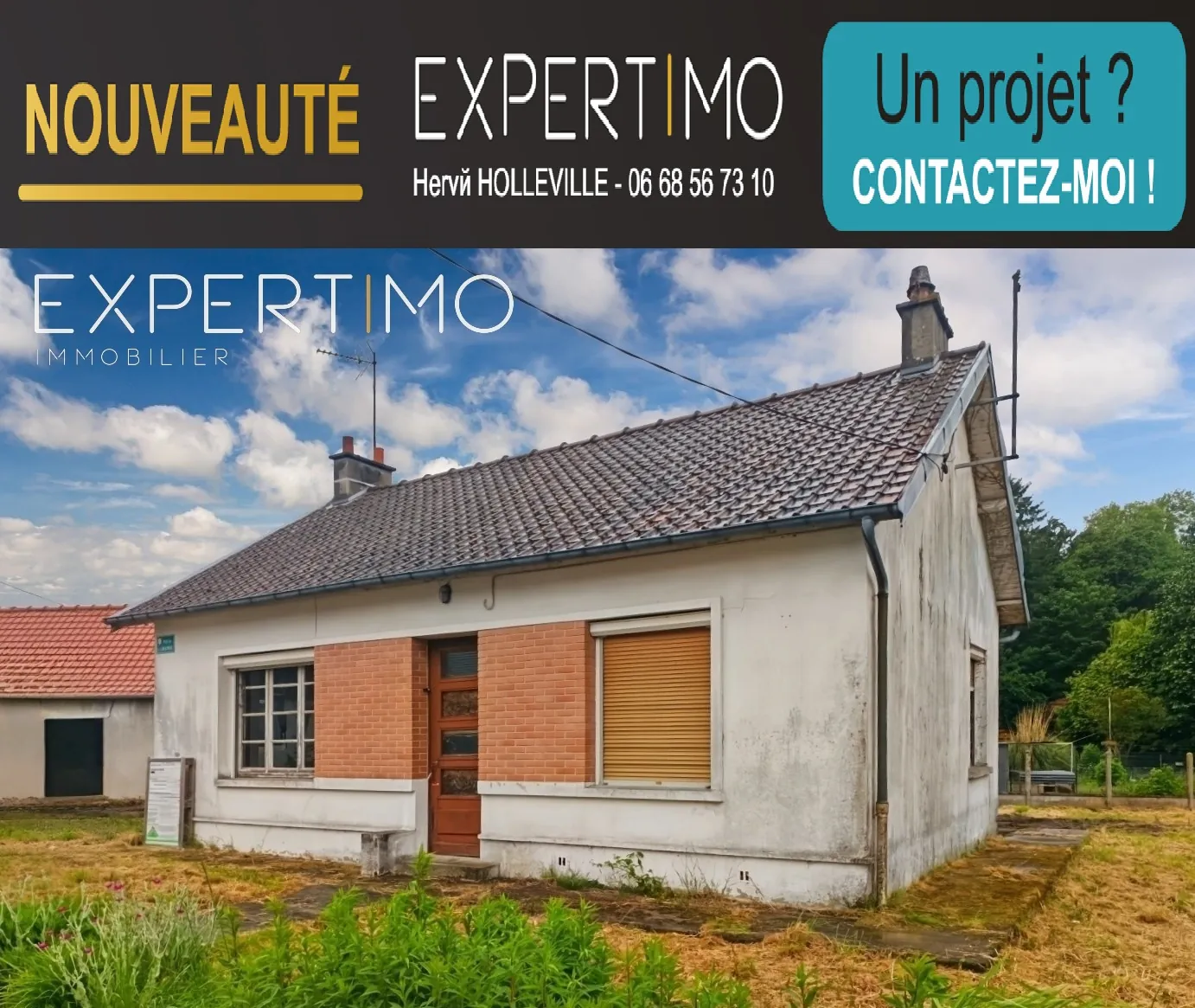 Maison rénovée à Forest-l'Abbaye, proche Baie de Somme, avec terrain de 1090 m²