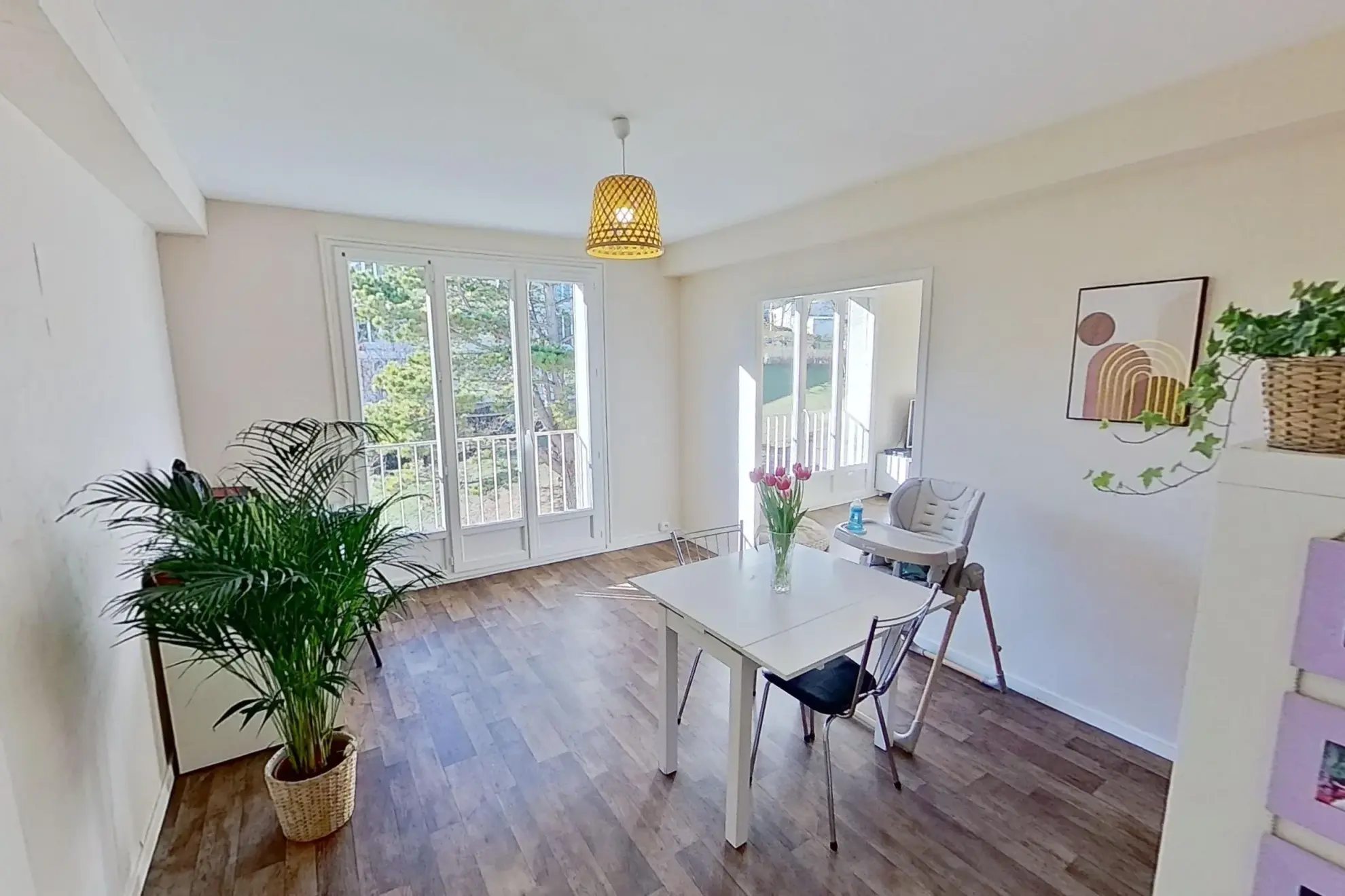 Appartement F4 lumineux de 68 m² à Chanturgue, Clermont-Ferrand