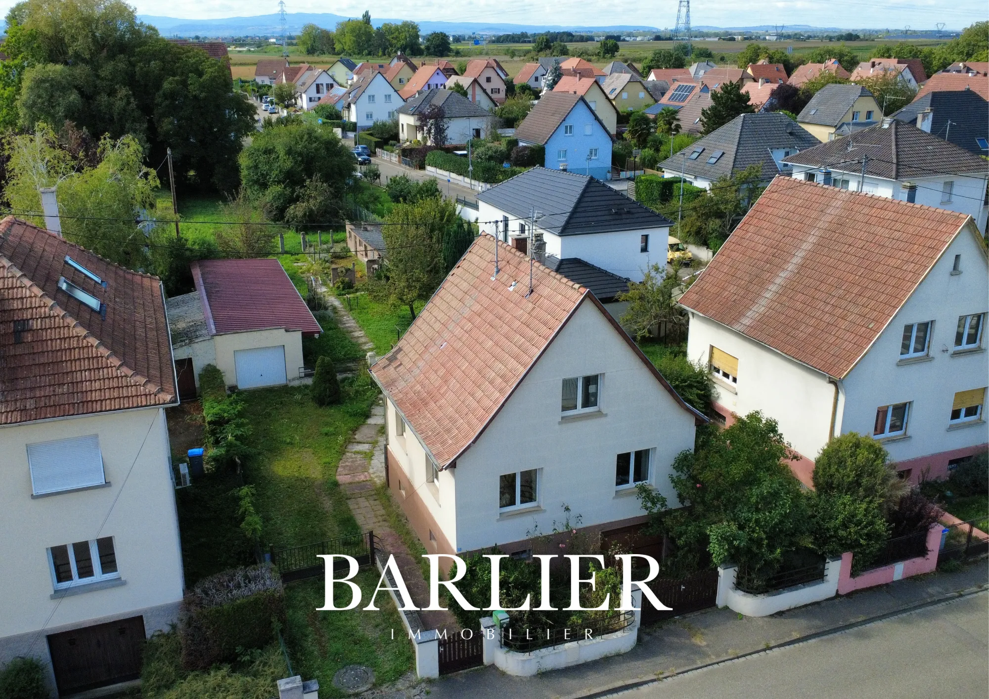 Maison 3/4 pièces à Geispolsheim Gare - 86 m² avec jardin et garage 