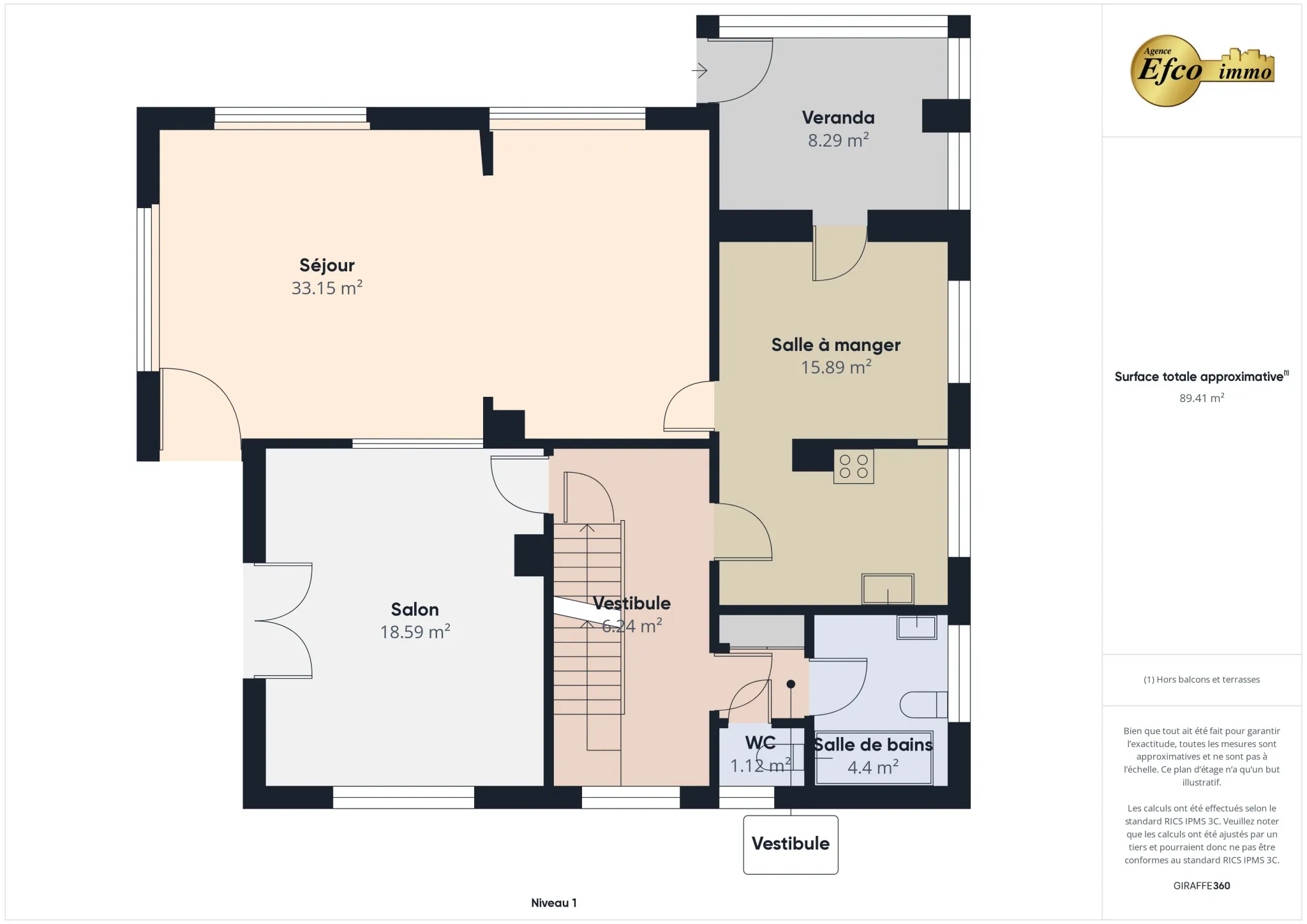 Maison familiale de 144 m2 à Bartenheim avec garage et jardin 