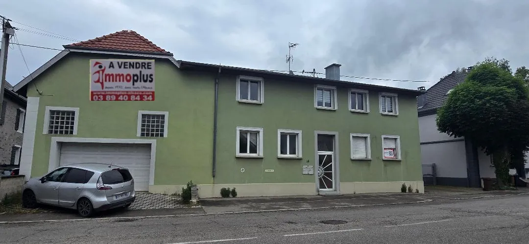 Magnifique appartement de 208 m2 à Illfurth avec grande terrasse et possibilités multiples 