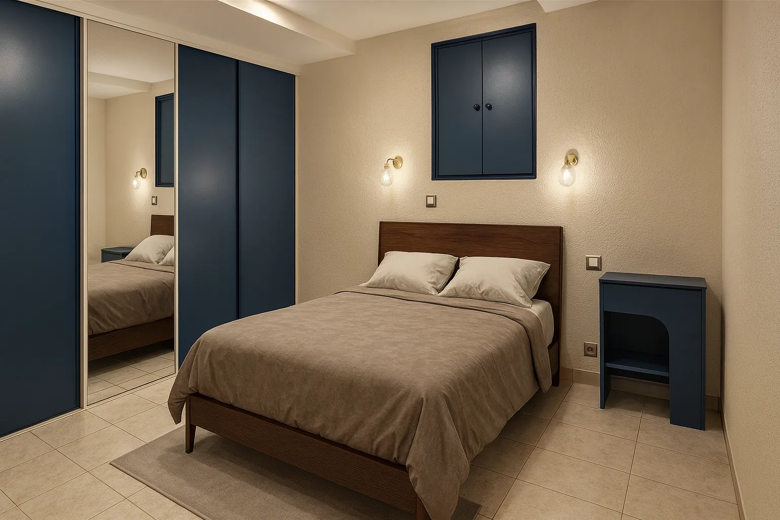 Appartement T2 traversant de 53,52 m² en rez-de-chaussée à Bandol - Spécial investissement ou usage professionnel 