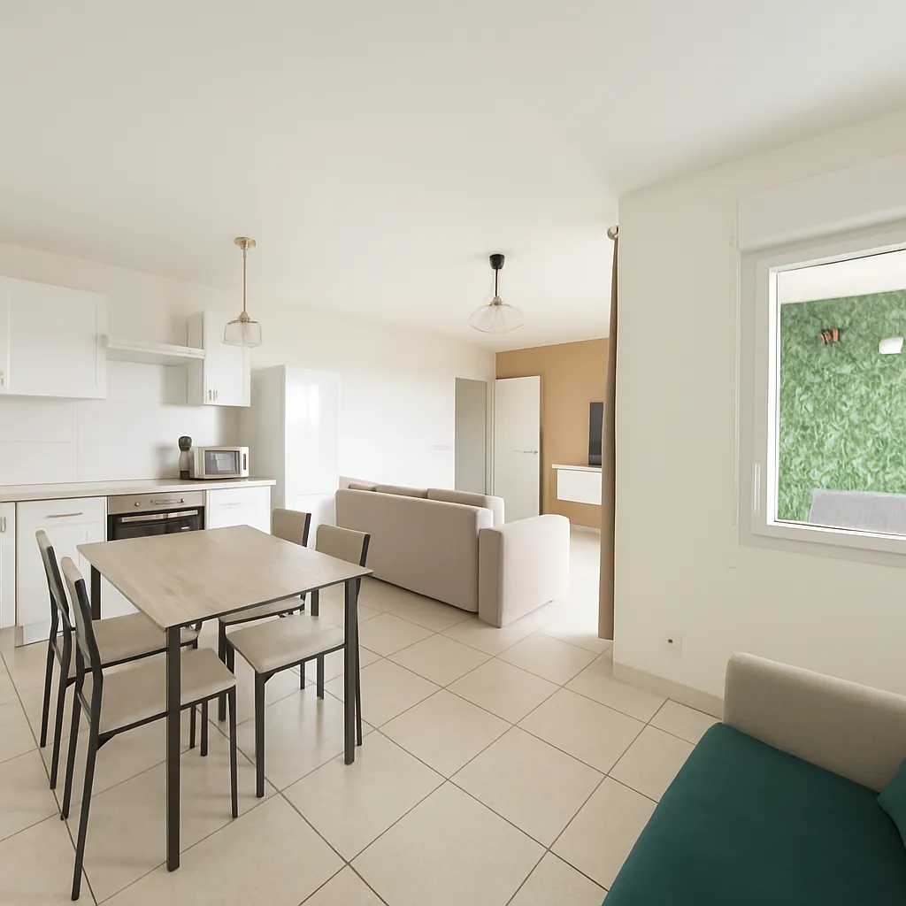 Appartement 3 pièces avec terrasses et parking à Marseille 14