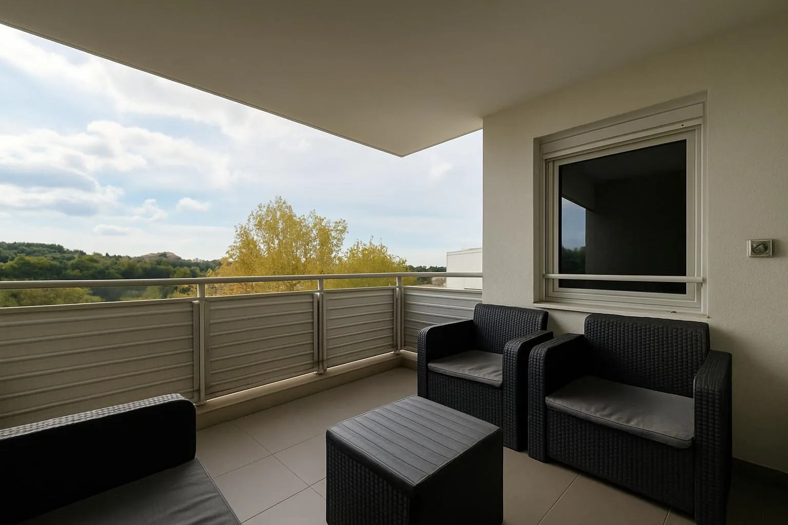 Appartement 3 pièces avec terrasses et parking à Marseille 14 