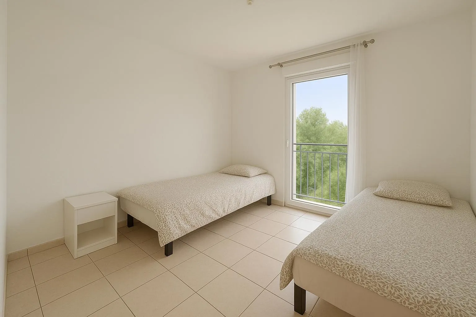 Appartement 3 pièces avec terrasses et parking à Marseille 14 