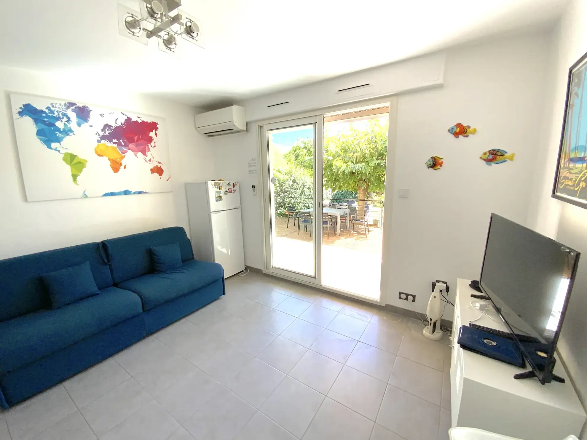 Appartement en rez-de-jardin avec jardin de 180 m² à Saint-Cyr-sur-Mer 