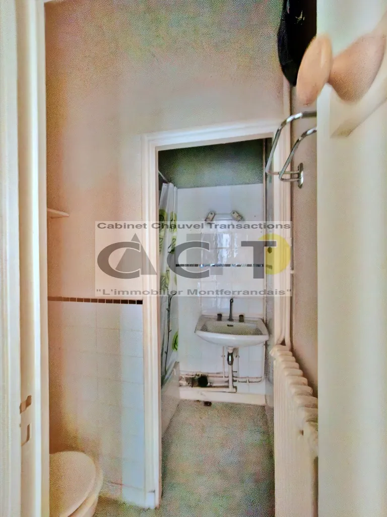 Charmant appartement ancien à vendre à Clermont-Ferrand, 47 m², idéal pour investissement ou premier achat 