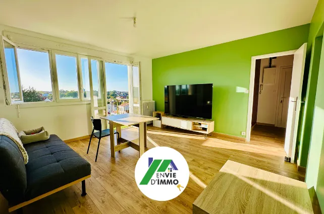 Appartement T3 rénové à Niort avec balcon, parking et cave
