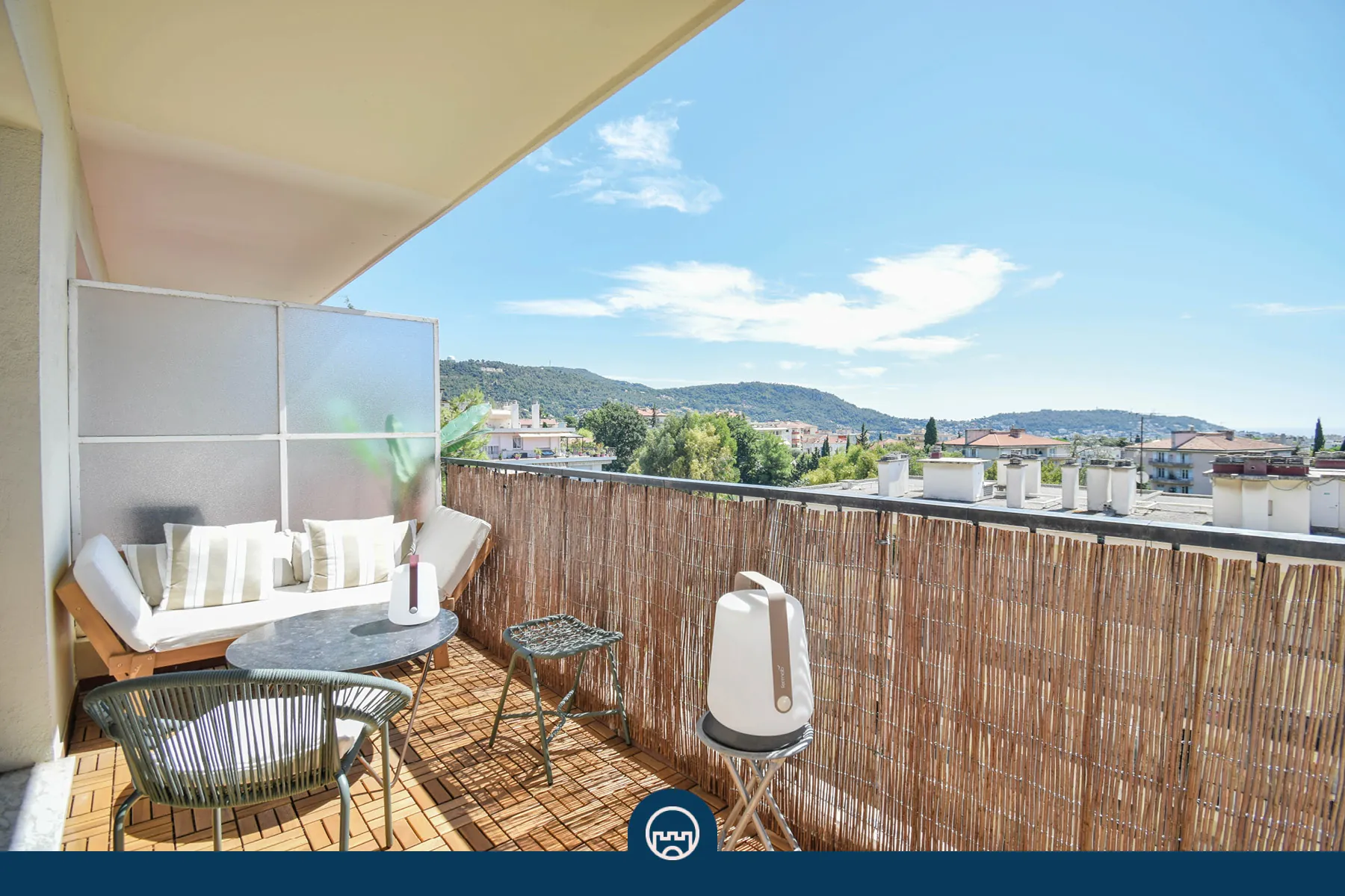 Studio de 28 m² avec vue mer à Cimiez, Nice - Résidence sécurisée avec parking