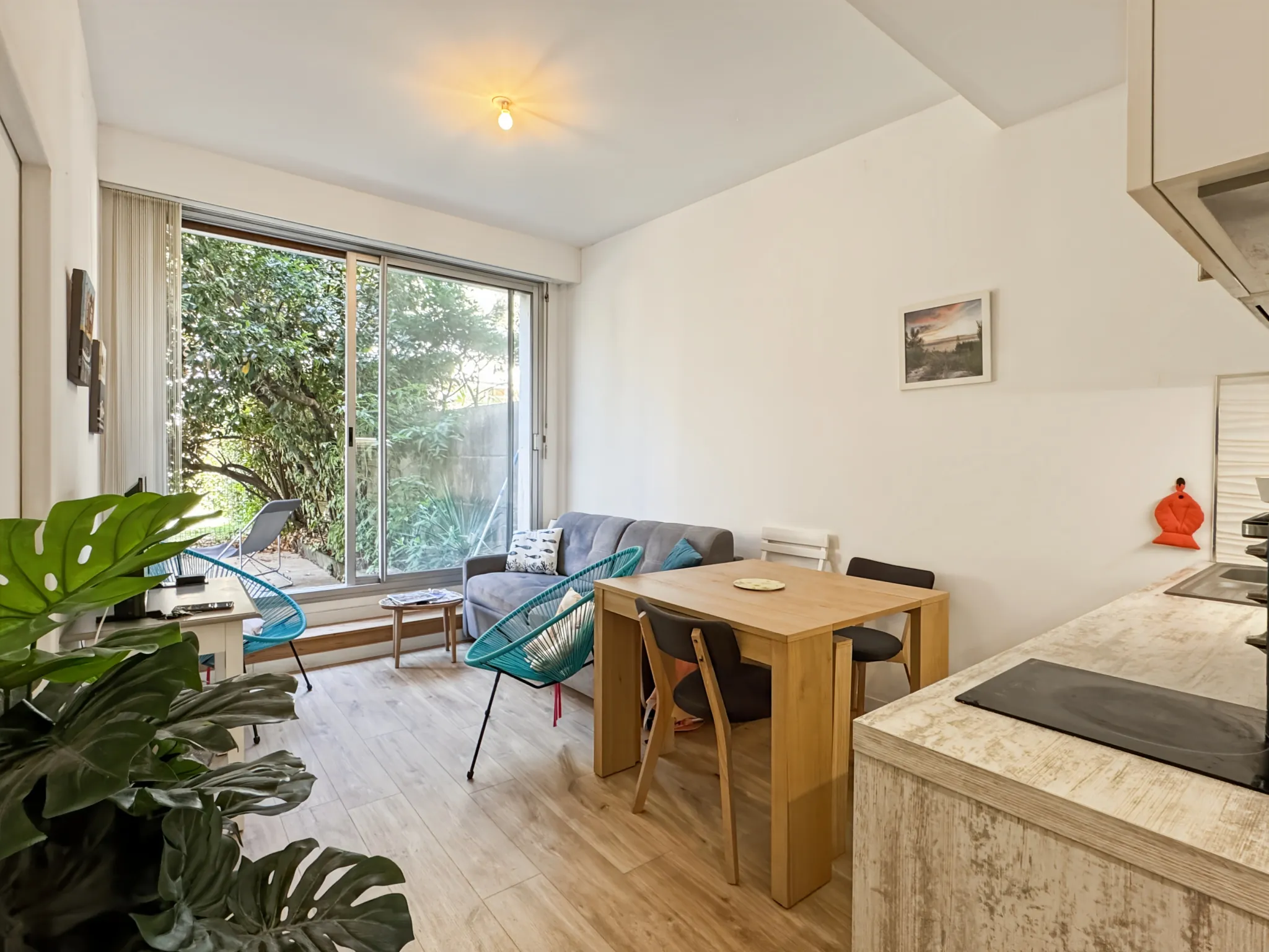 Appartement lumineux de 30 m² avec terrasse à Arcachon, proche de la plage
