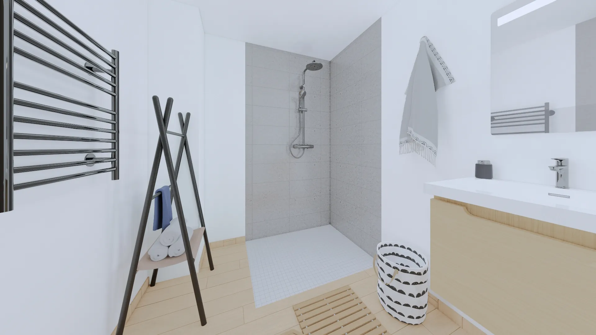 Appartement neuf de 69m² avec terrasse et parking à Lunéville 