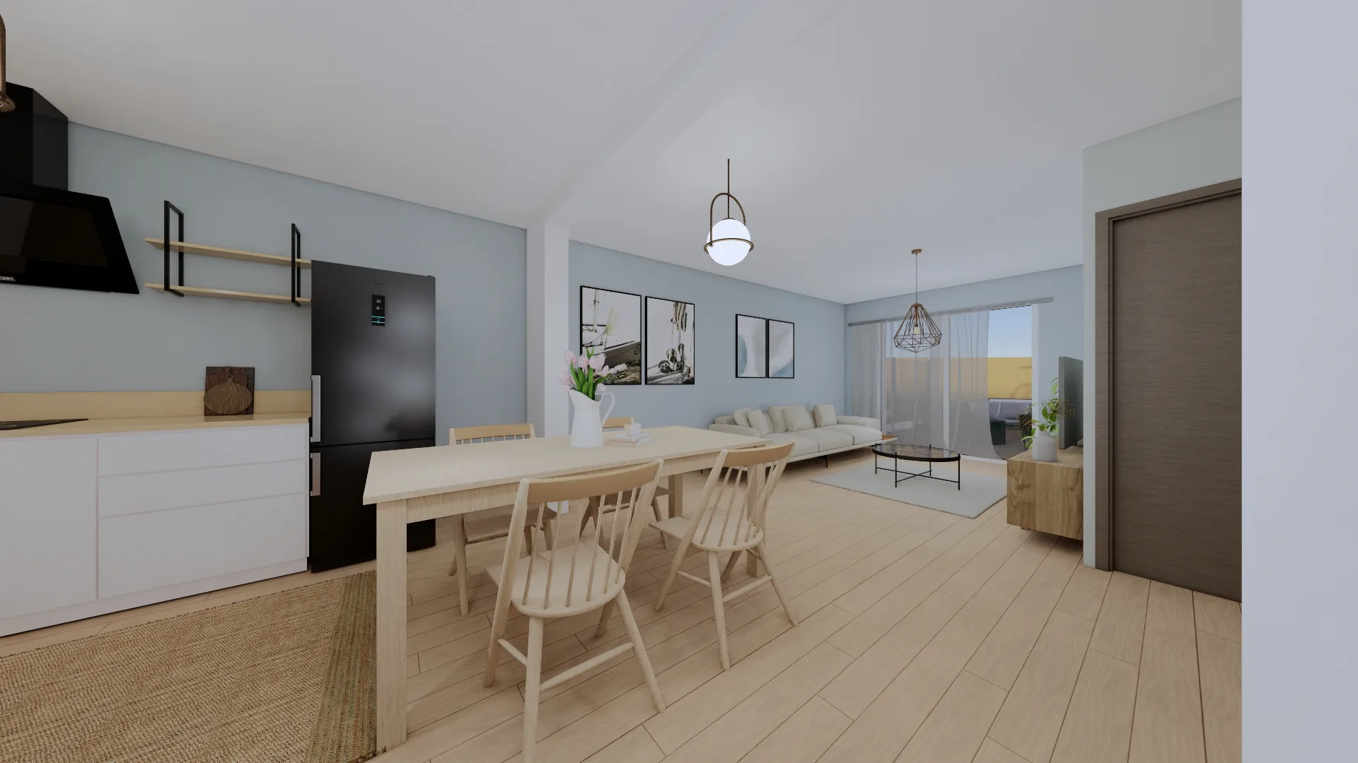 Appartement neuf de 69m² avec terrasse et parking à Lunéville 