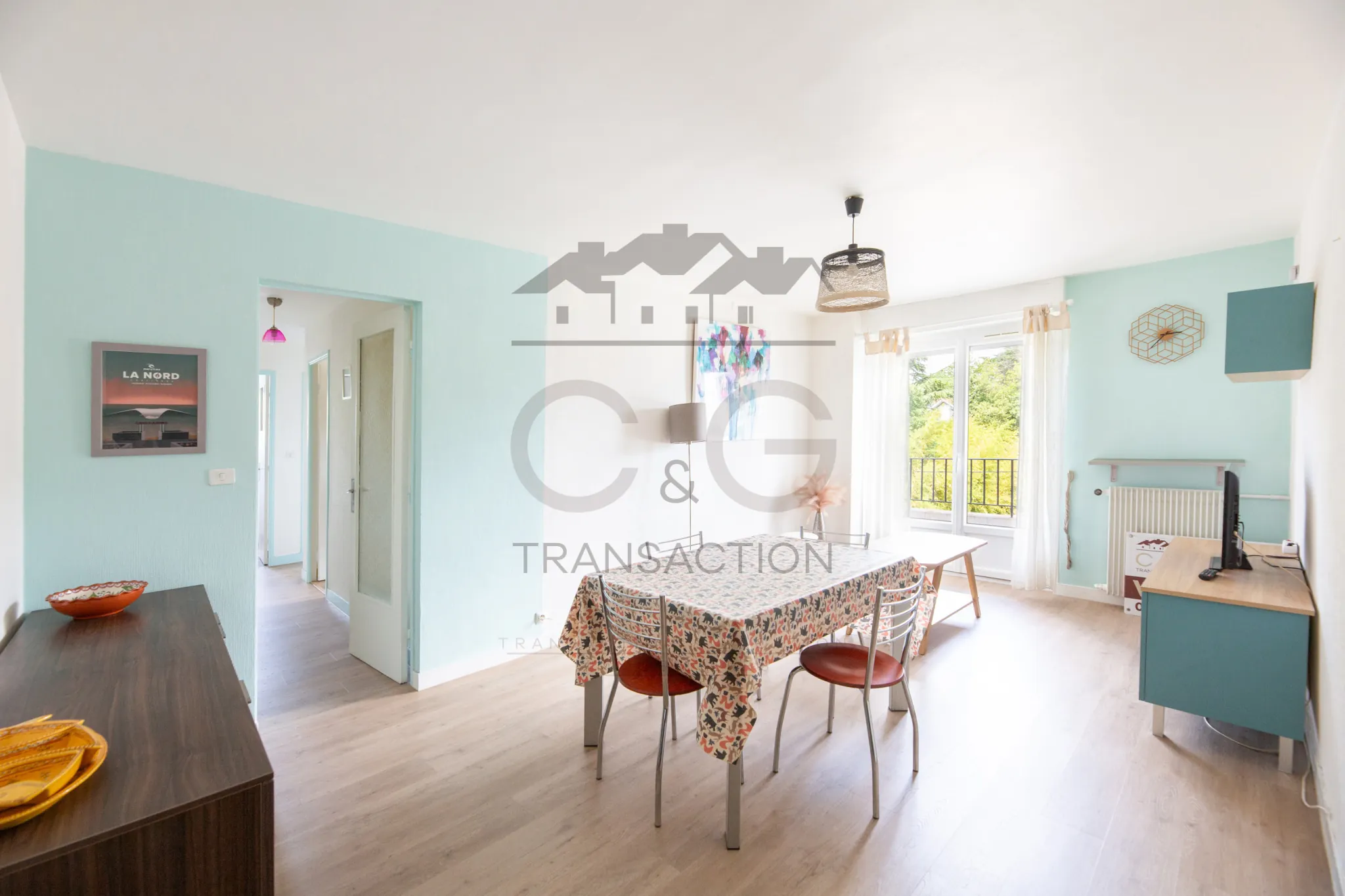 Superbe T3 de 71 m² avec parking à Anglet Centre 